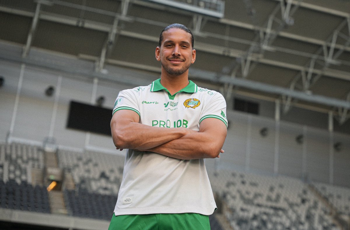 官方：上赛季瑞典超最佳射手瓦西奇回归哈马比，签约一年半